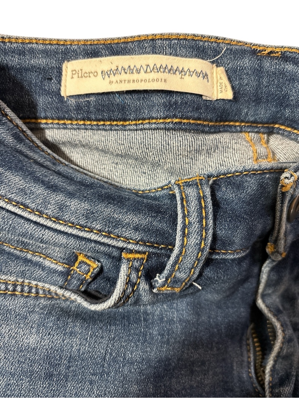 Pilcro and the Letterpress by Anthropologie Denim Leggings - Picture 6 of 6